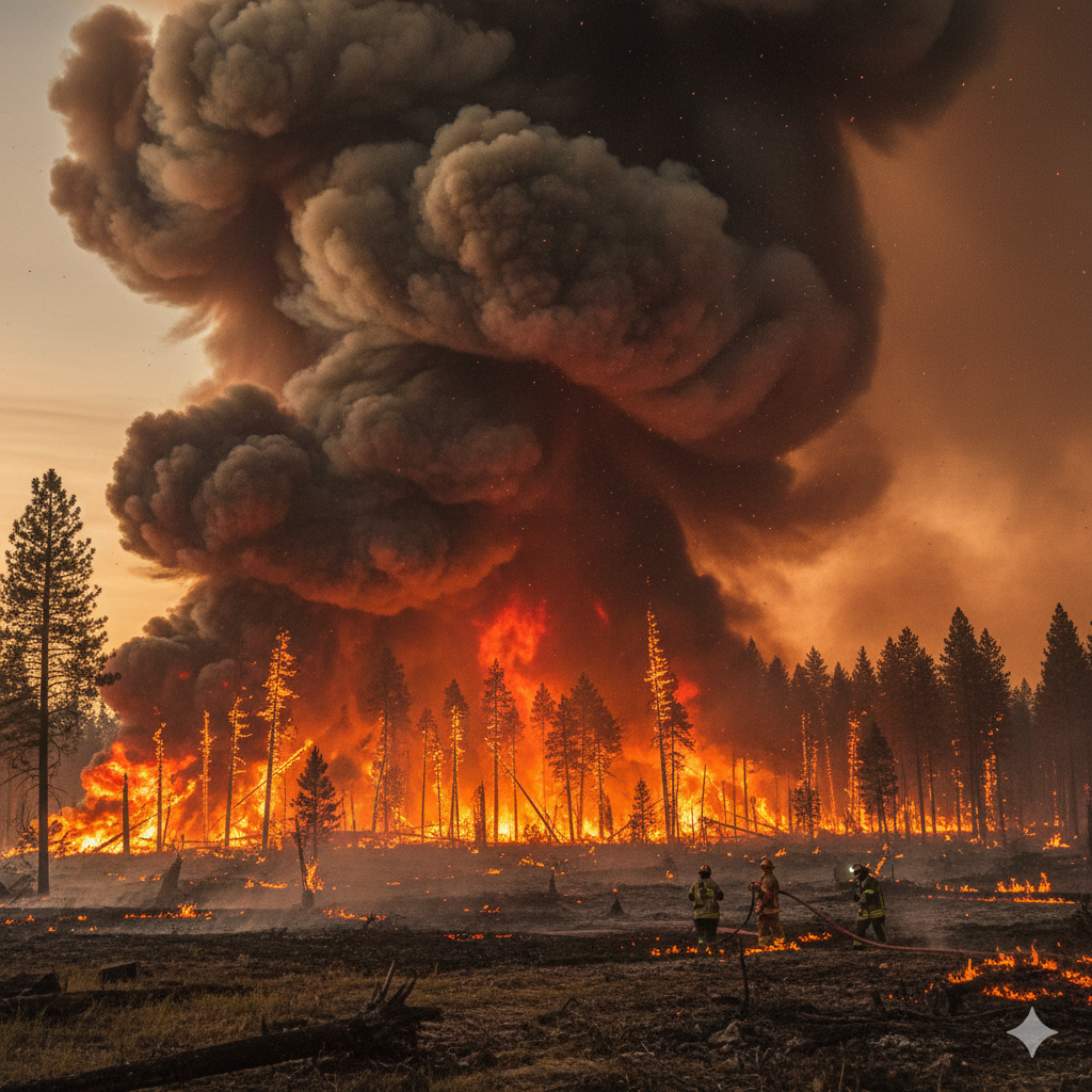 Incendios Forestales Devastadores en Puebla: 13 Mil Hectáreas Afectadas